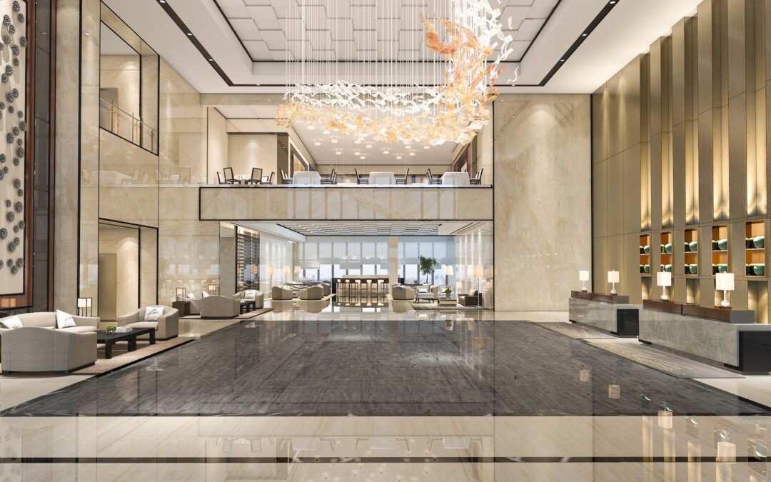 Luxury Hotel Lobby