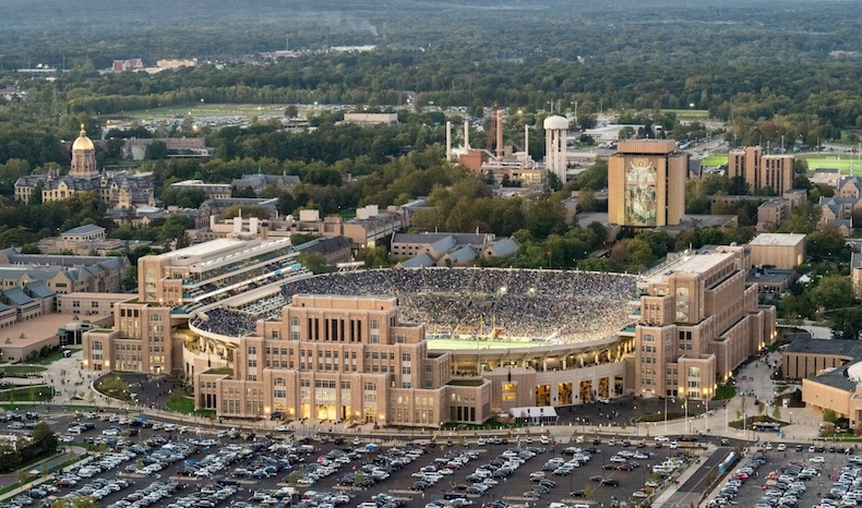 Notre Dame Stadium Campus Crossroads