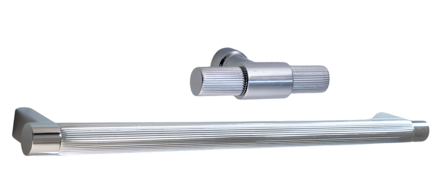 FP23 and FP21 Straight Knurled Furniture Pull