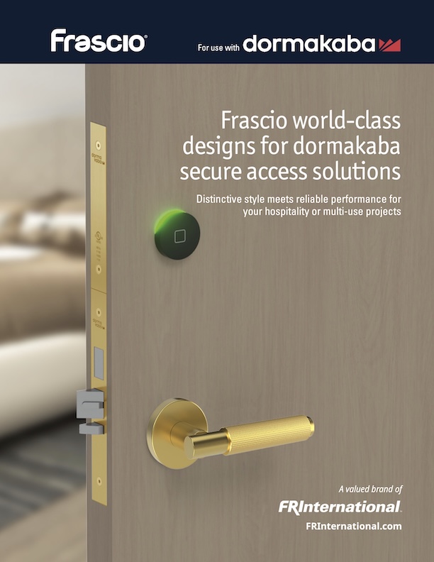 dormakaba and Frascio Collaboration Guide